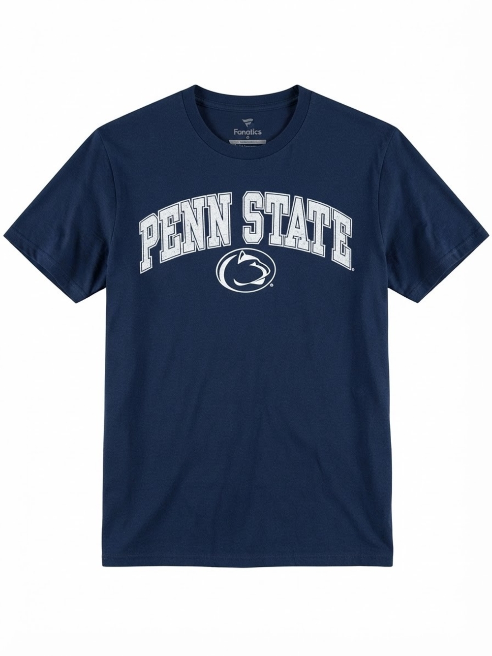 Fanatics Navy and White Penn State Short-Sleeve Tee Medium